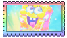 Rainbow-tinted Spongebob