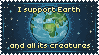 I support Earth and all its creatures